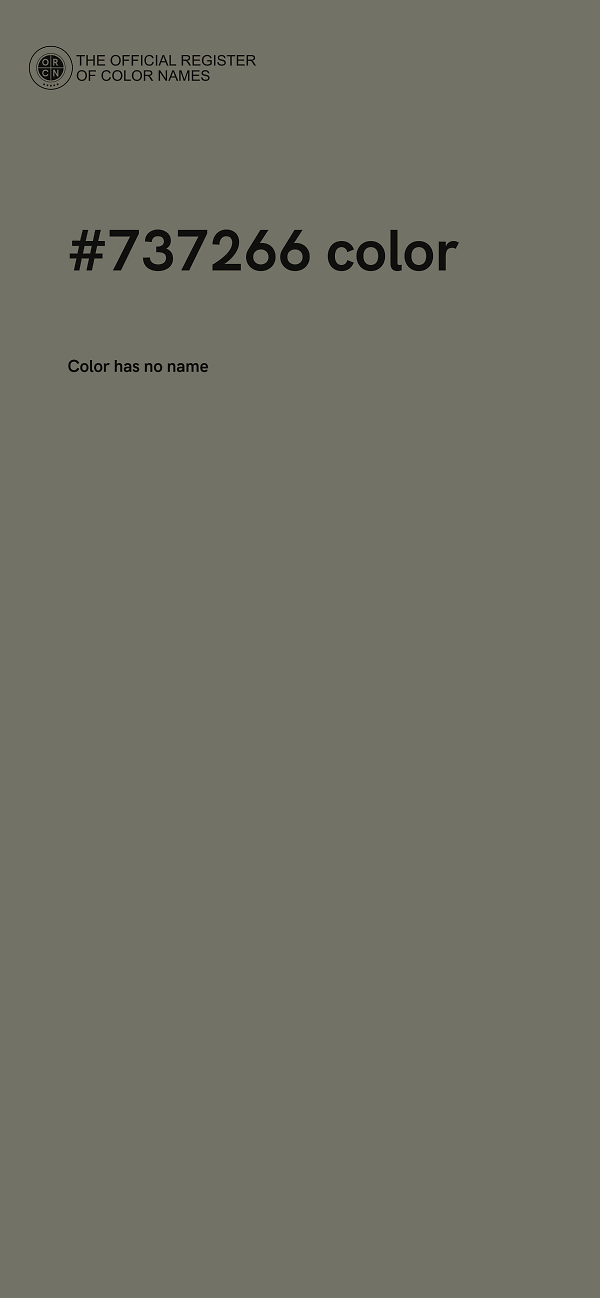 #737266 color image