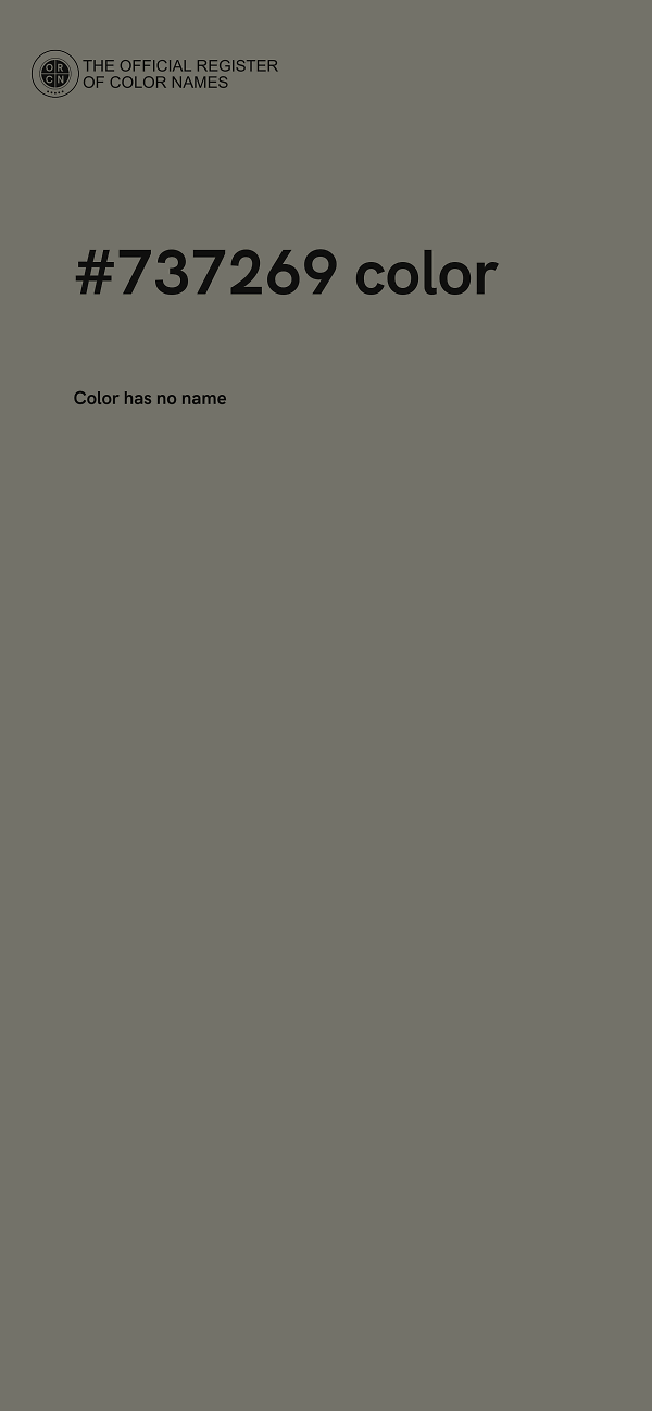 #737269 color image