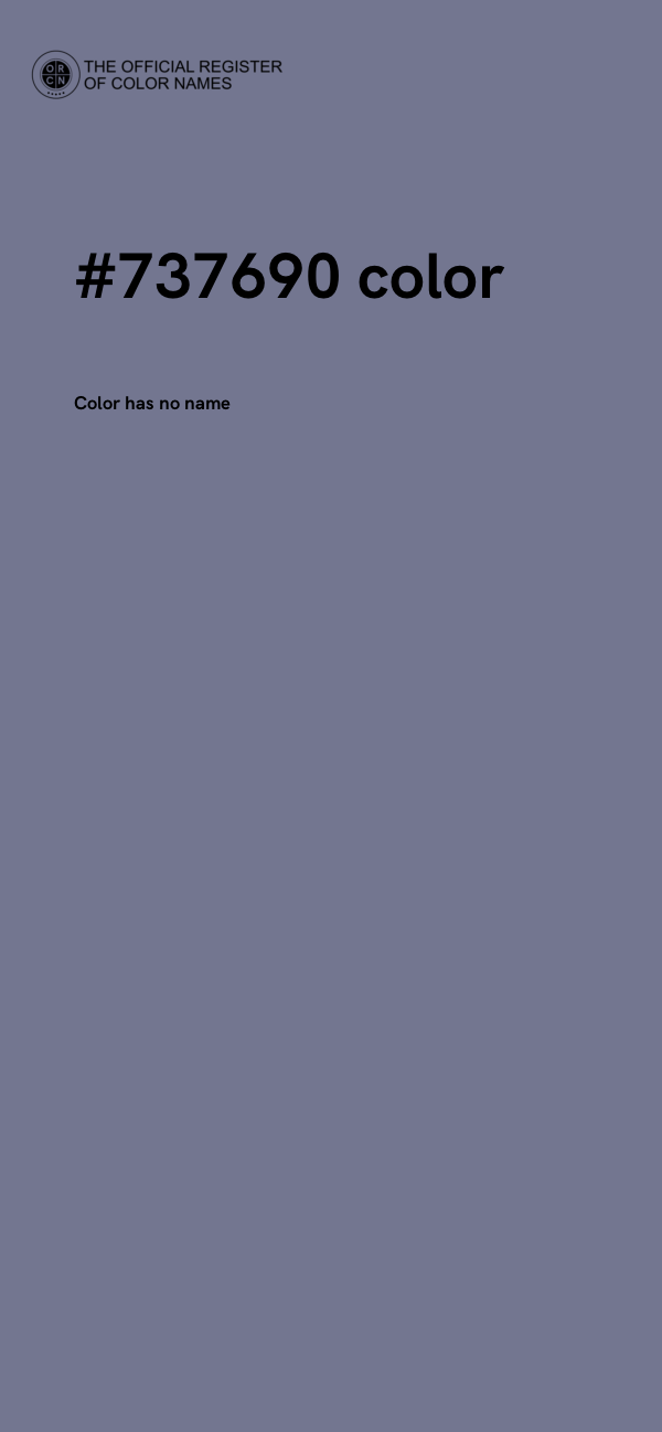 #737690 color image