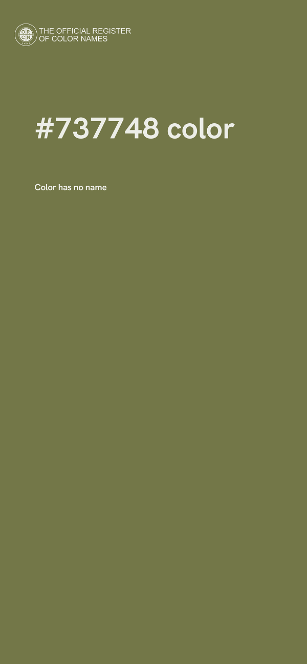 #737748 color image