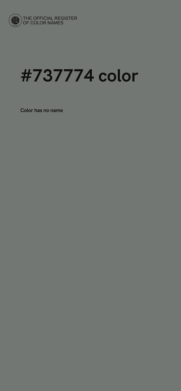 #737774 color image