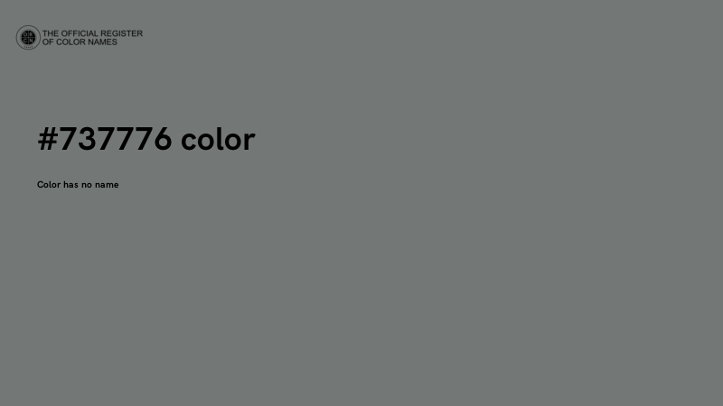 #737776 color image