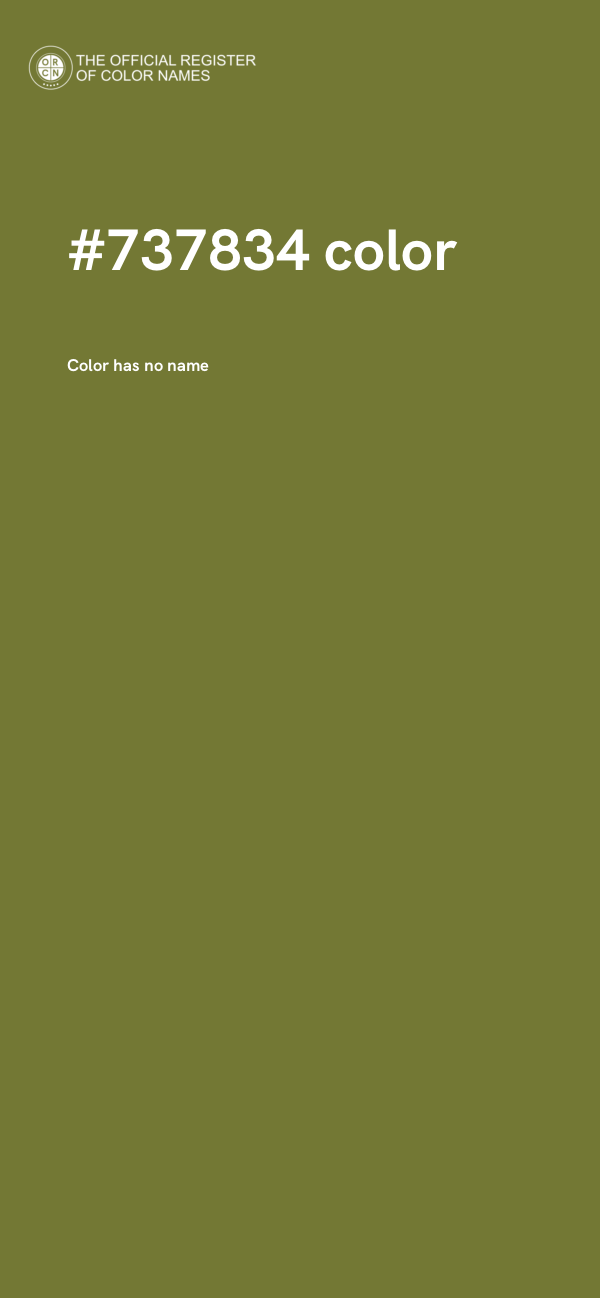 #737834 color image