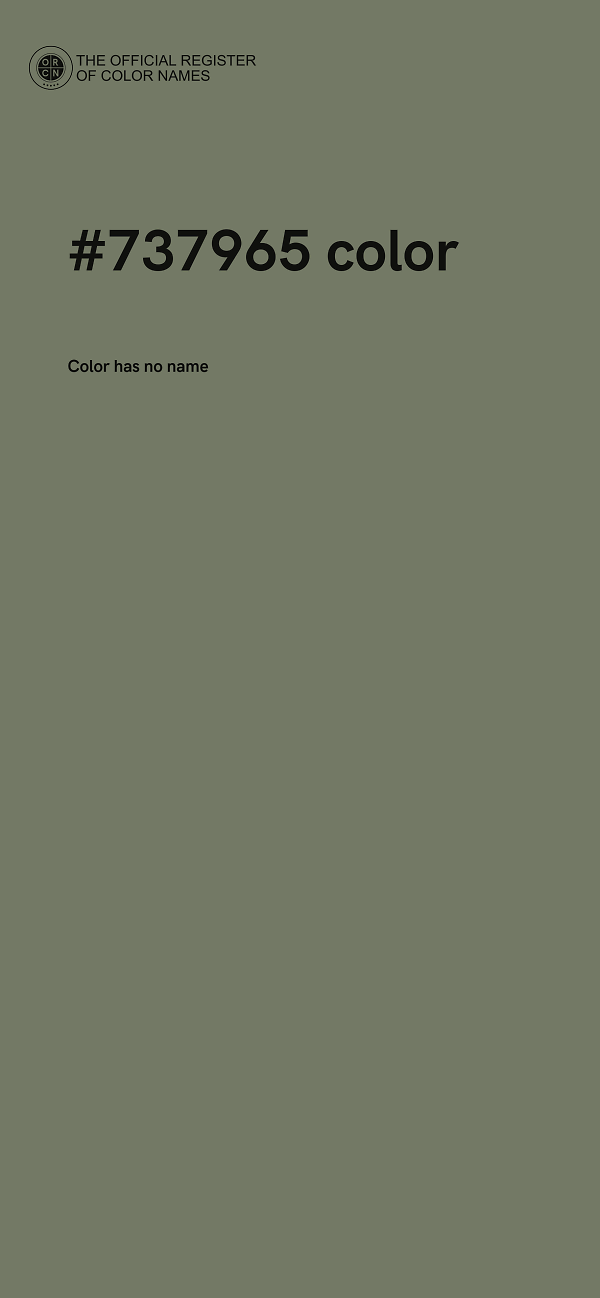 #737965 color image