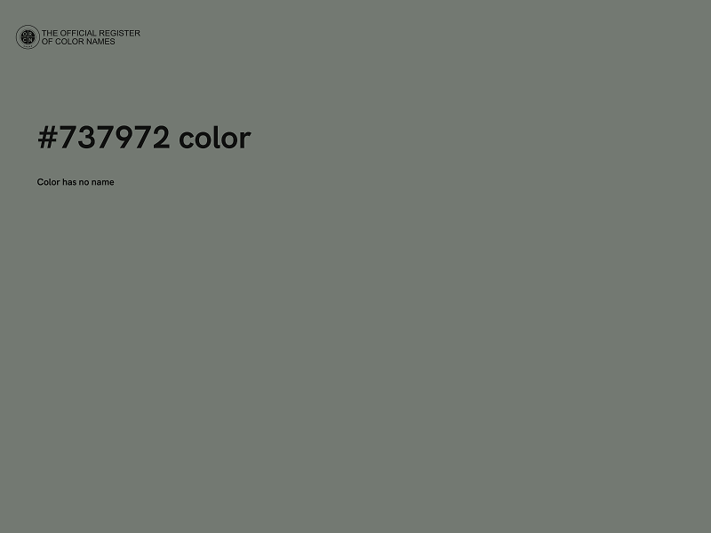#737972 color image