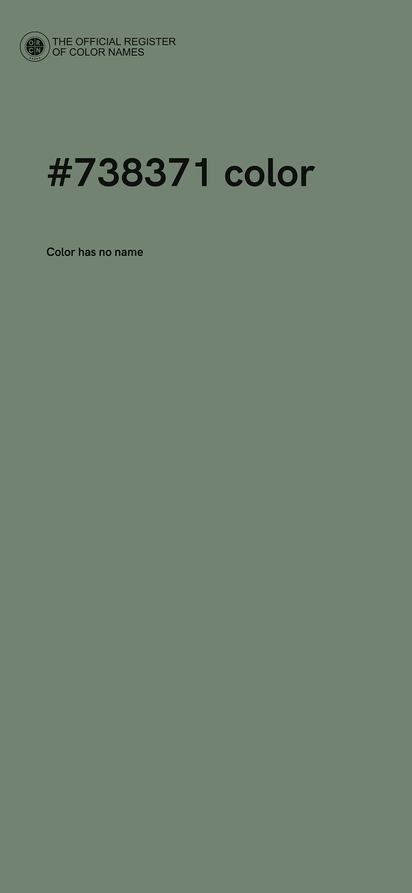#738371 color image
