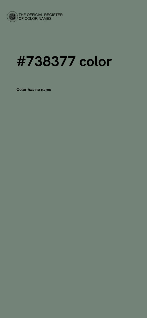#738377 color image