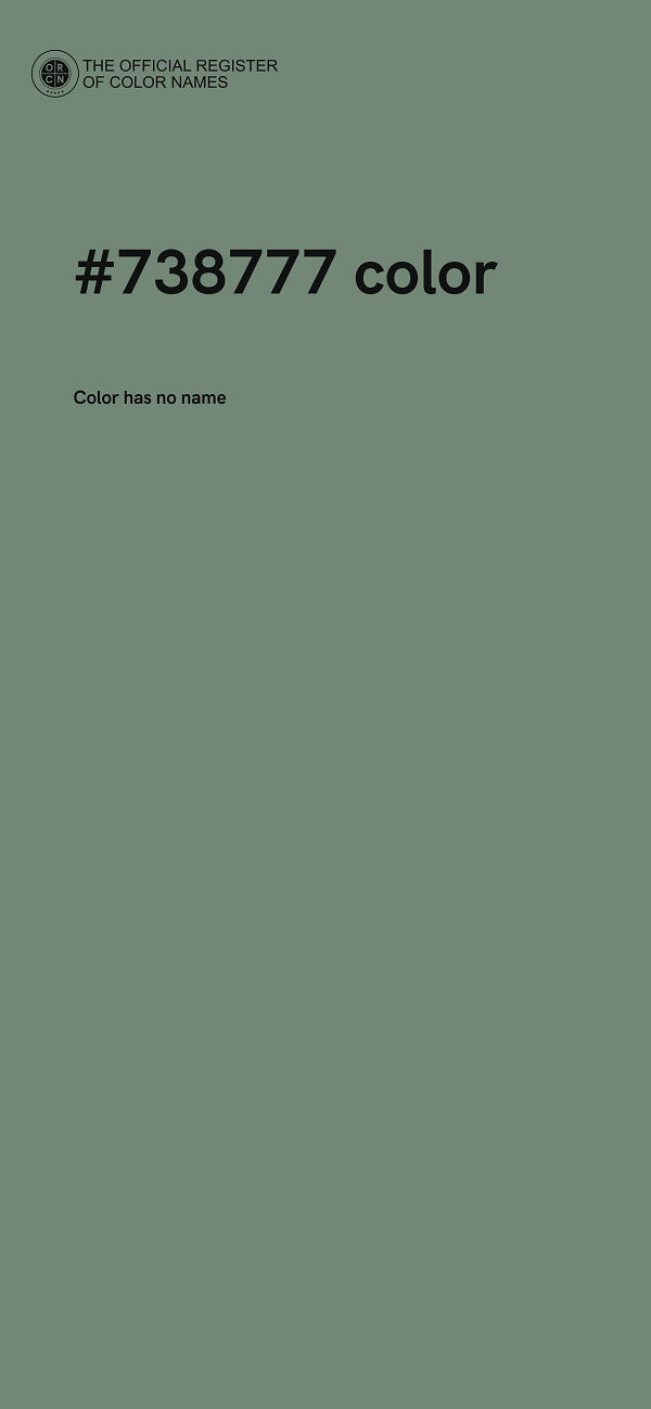 #738777 color image