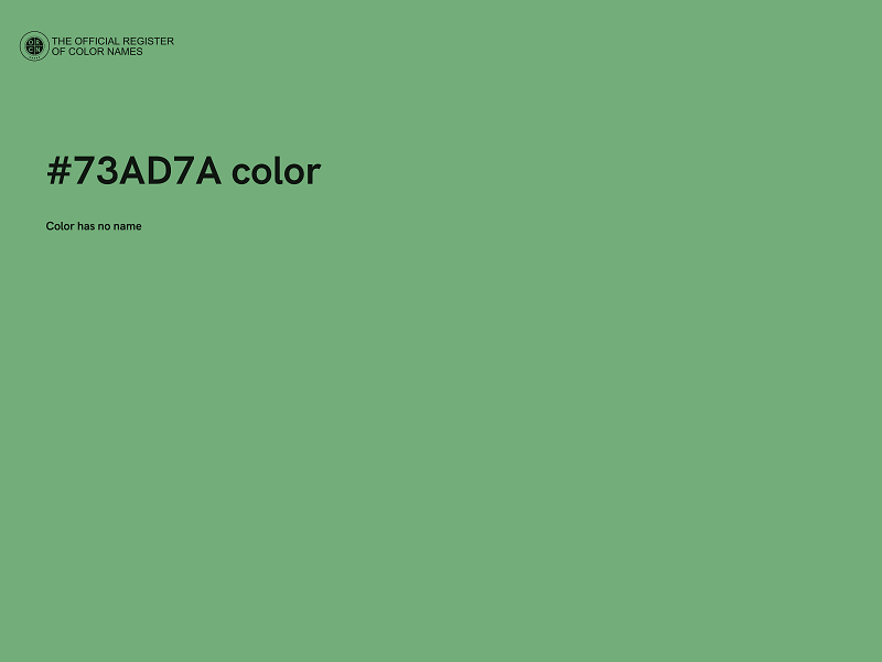 #73AD7A color image