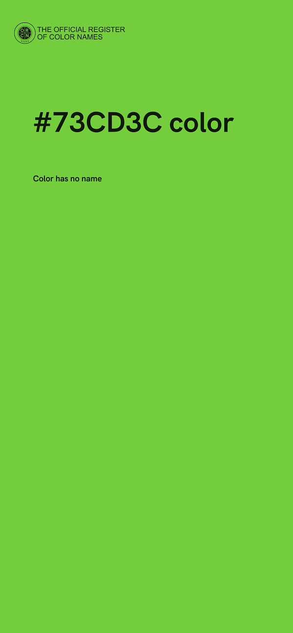 #73CD3C color image