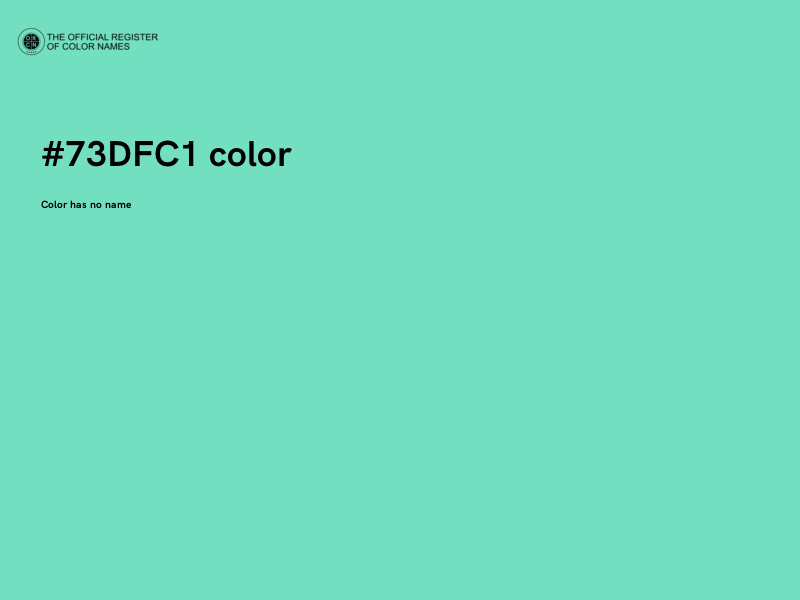 #73DFC1 color image