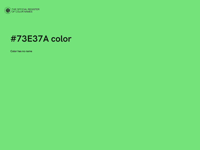 #73E37A color image