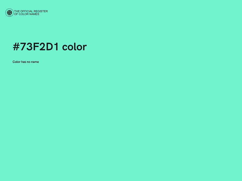 #73F2D1 color image