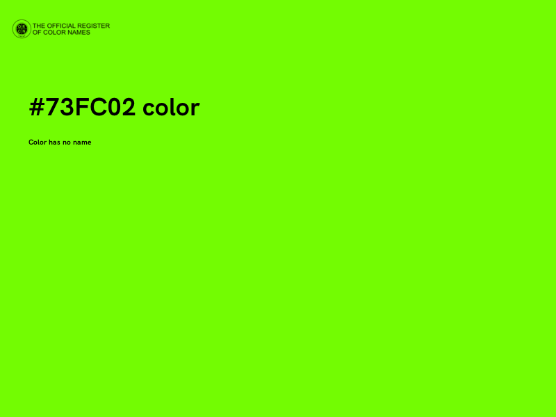 #73FC02 color image