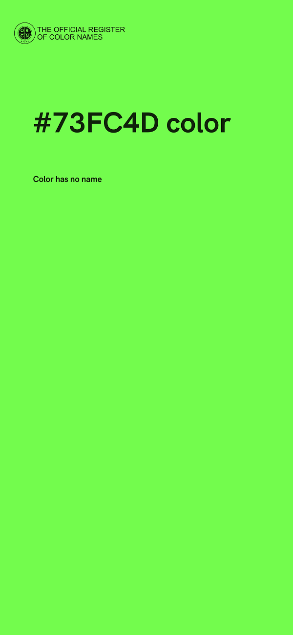 #73FC4D color image