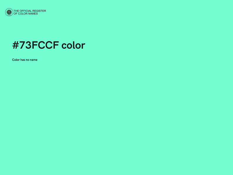 #73FCCF color image