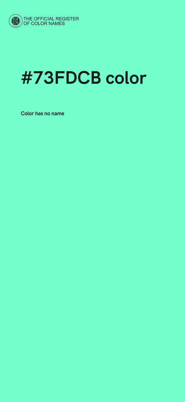 #73FDCB color image