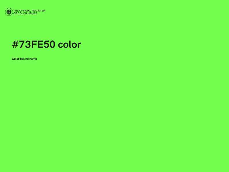 #73FE50 color image