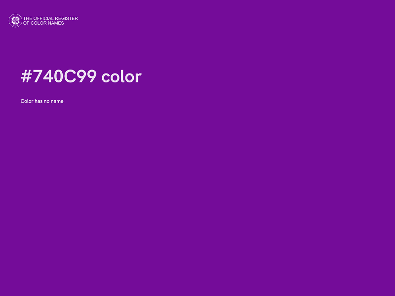 #740C99 color image