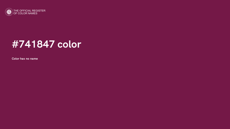 #741847 color image