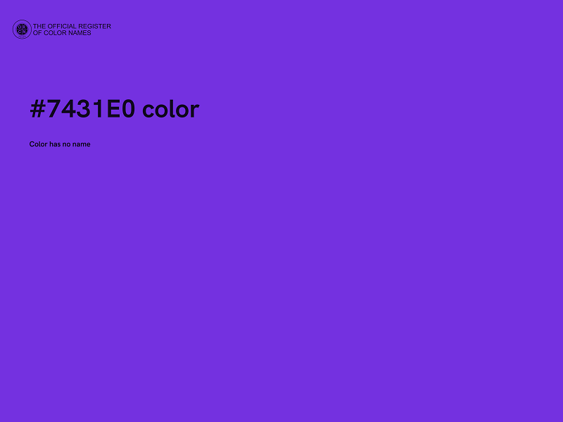 #7431E0 color image