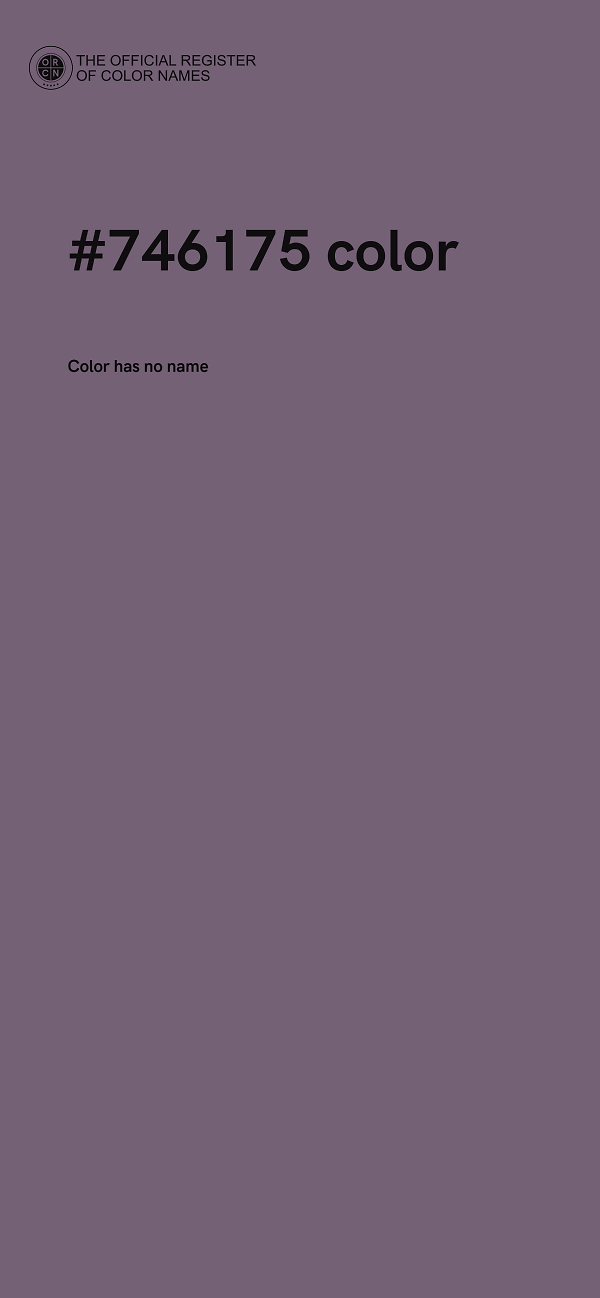 #746175 color image