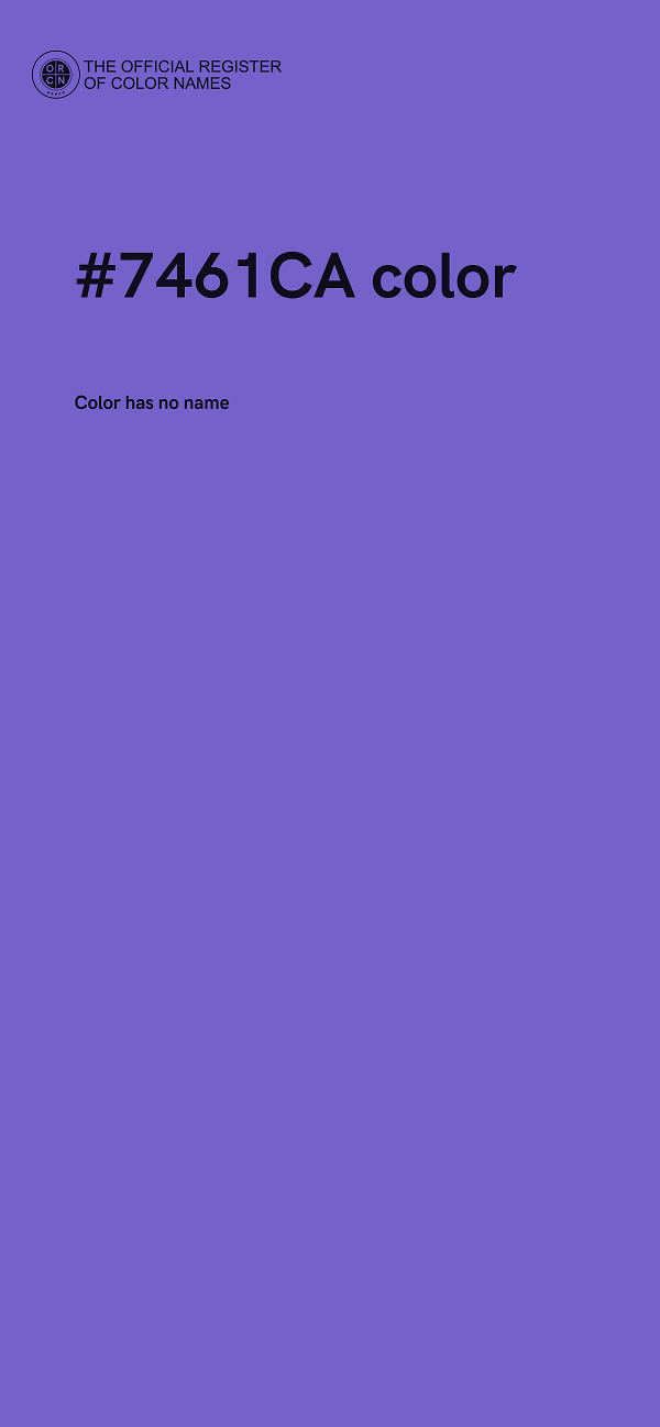 #7461CA color image