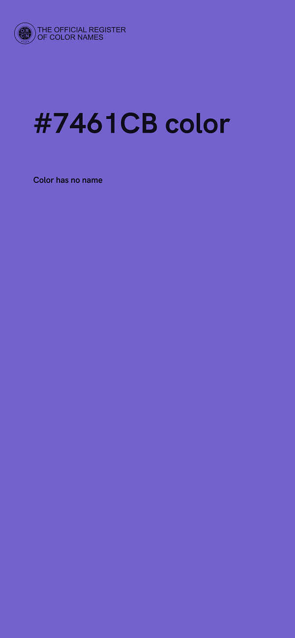 #7461CB color image