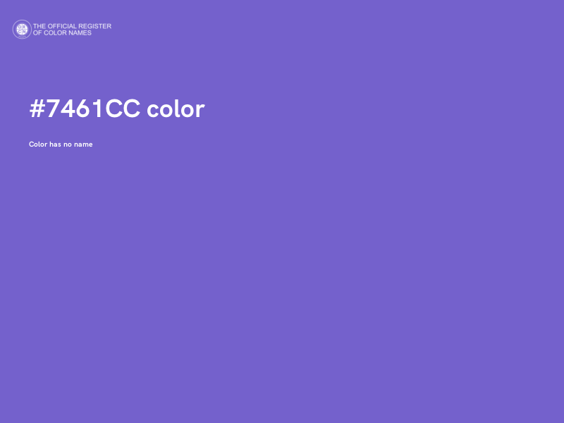 #7461CC color image