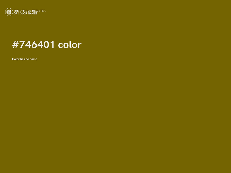 #746401 color image