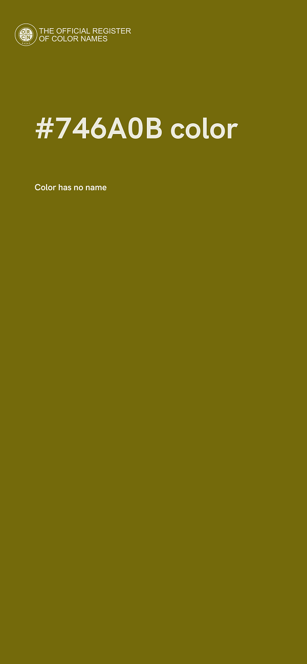 #746A0B color image