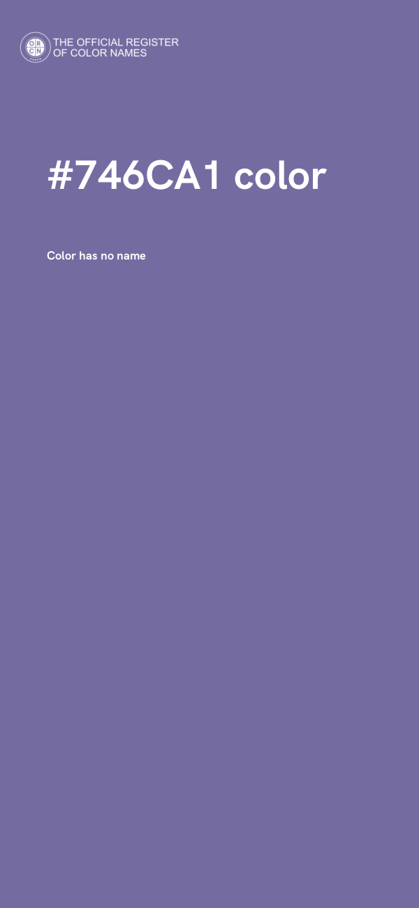 #746CA1 color image