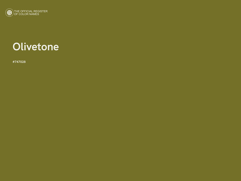 #747028 - Olivetone color image