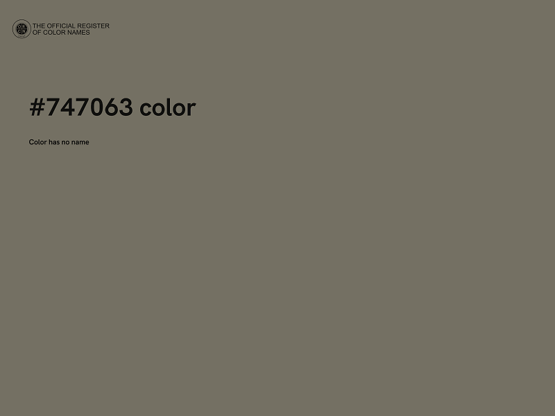 #747063 color image