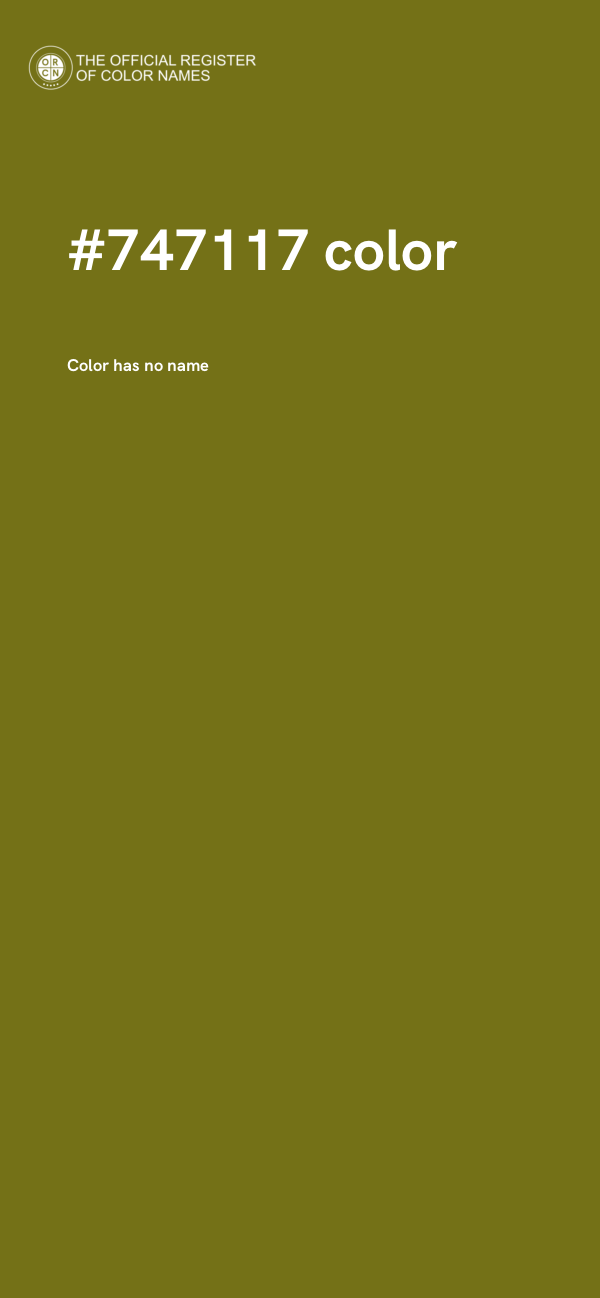 #747117 color image