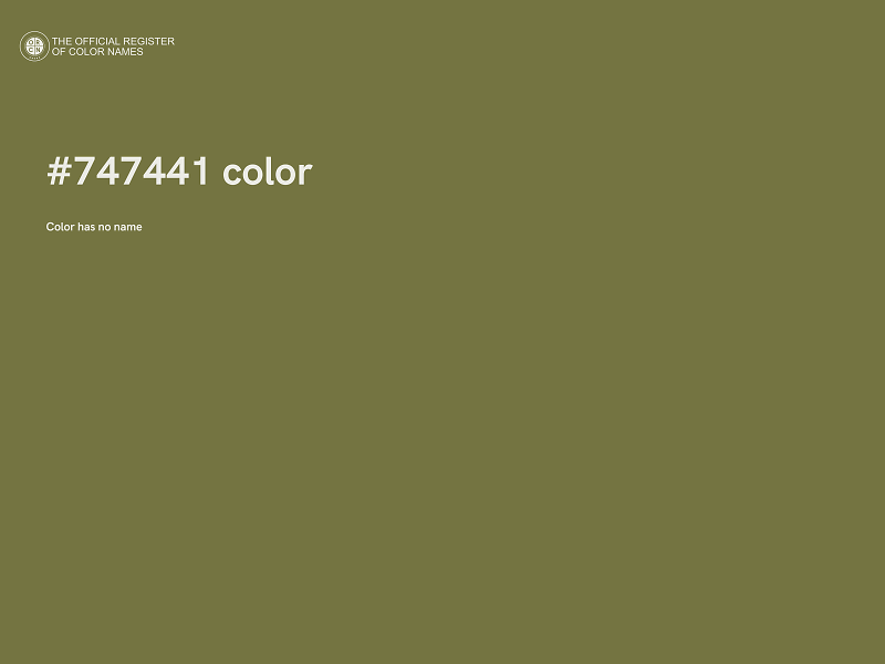 #747441 color image