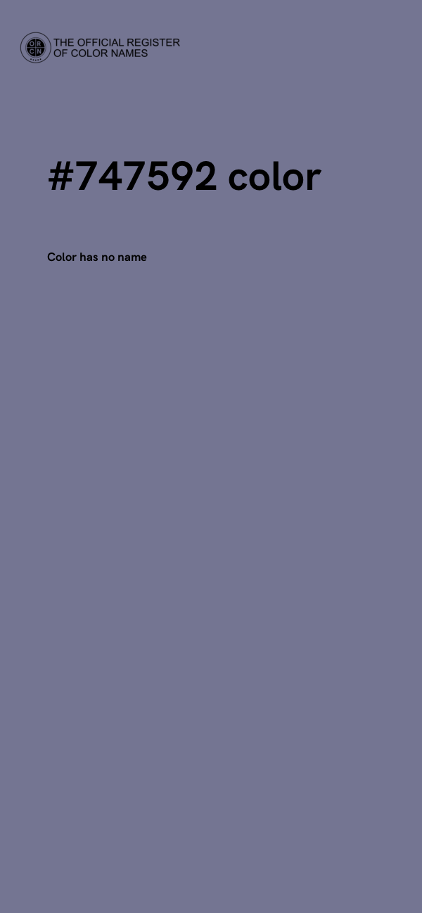 #747592 color image