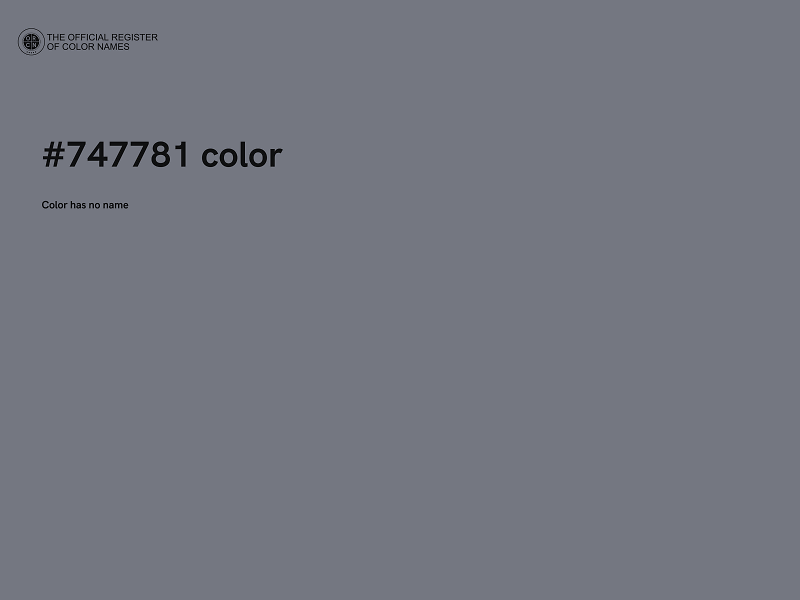 #747781 color image