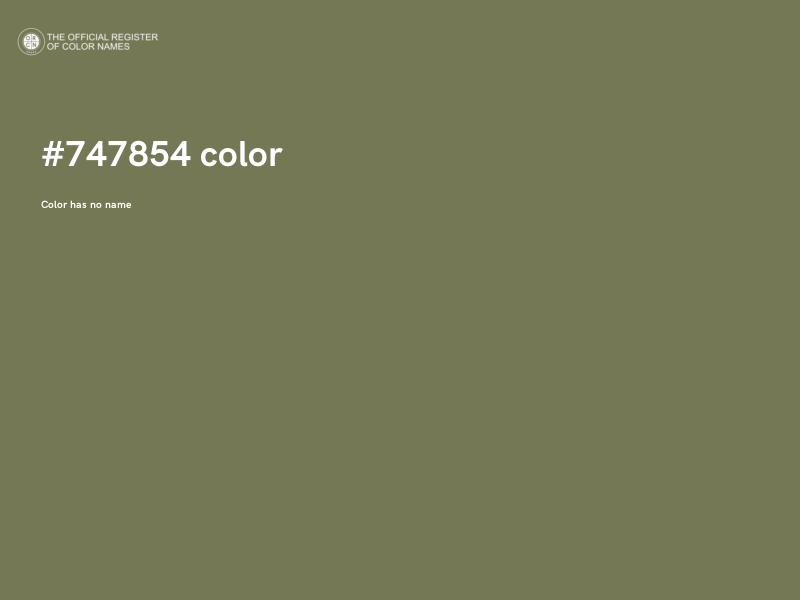 #747854 color image