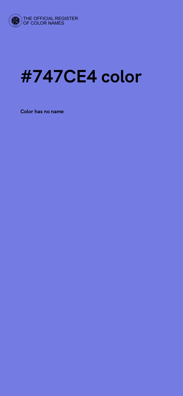 #747CE4 color image