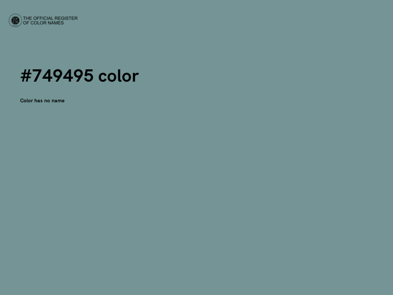 #749495 color image