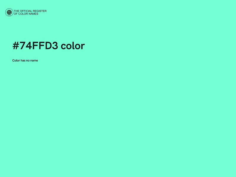 #74FFD3 color image