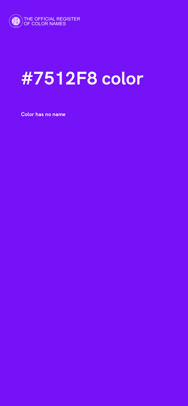 #7512F8 color image