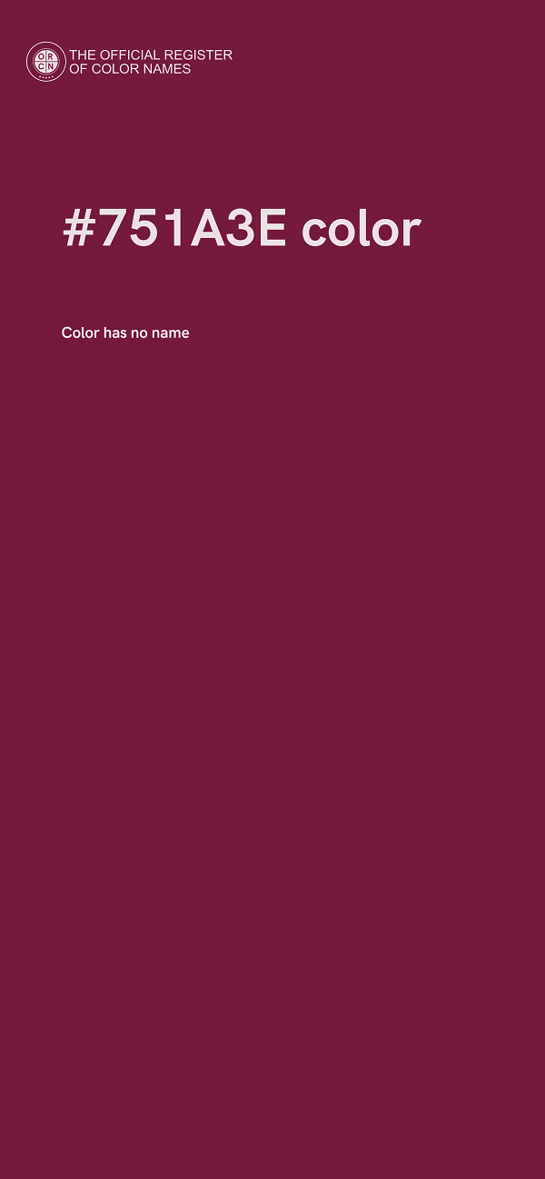 #751A3E color image
