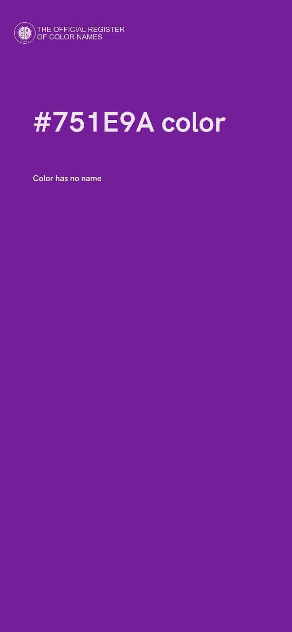 #751E9A color image