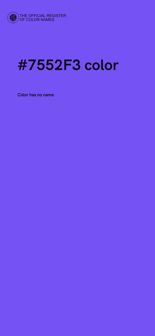 #7552F3 color image