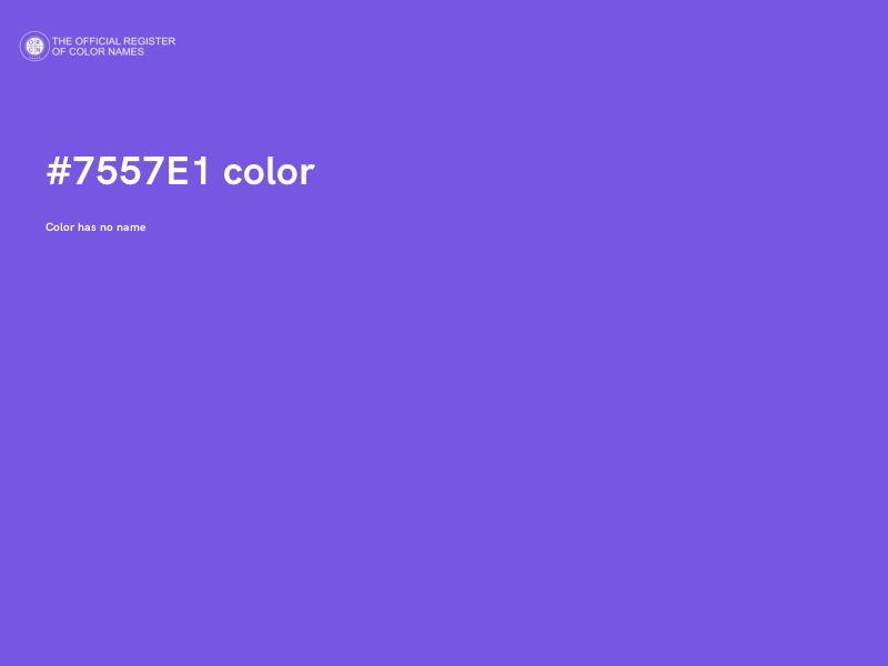 #7557E1 color image