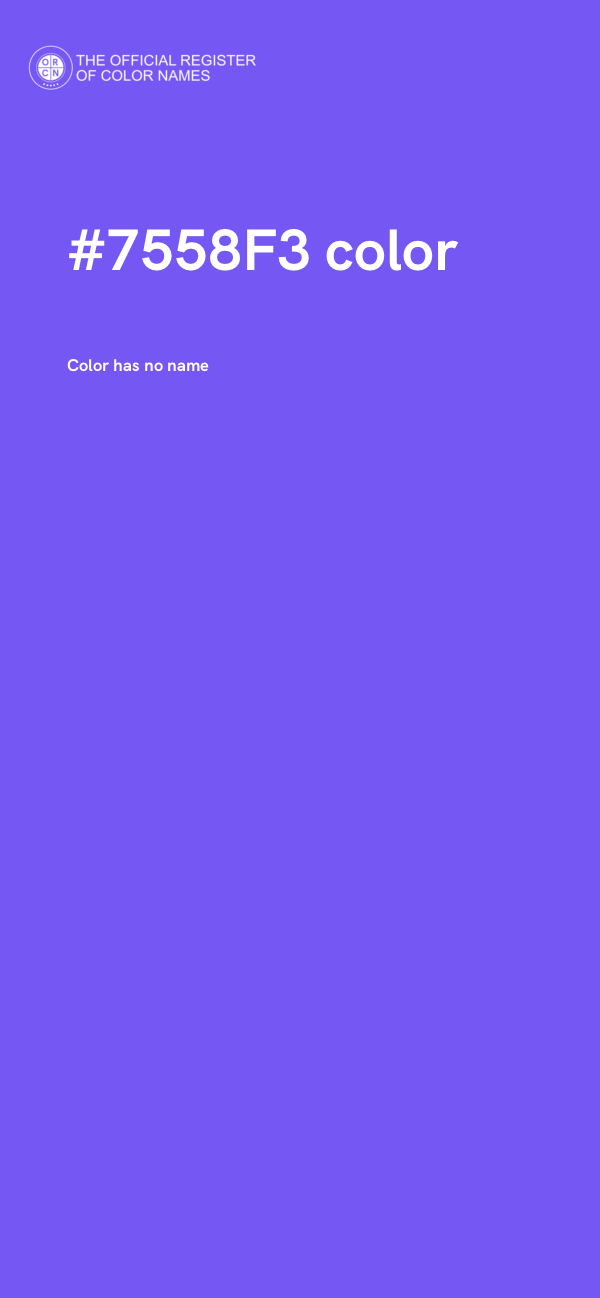 #7558F3 color image