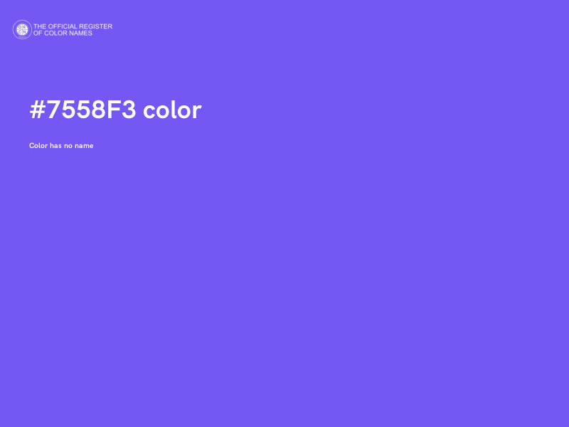 #7558F3 color image