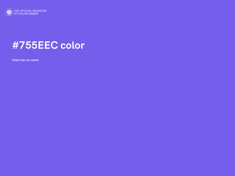 #755EEC color image
